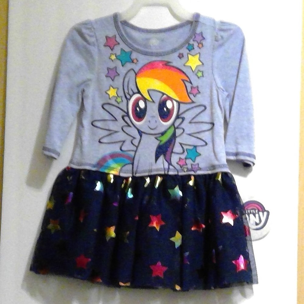 NWT My Little Pony Unicorn 2T dress  tutu style skirt
